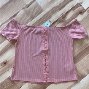 Express off the shoulder top. Size S.